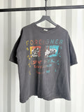 Band Tees Thrashed Foreigner Boxy Sun Faded Distressed Erd Grunge Hoodie, Sweatshirt | FlexRushtees.com