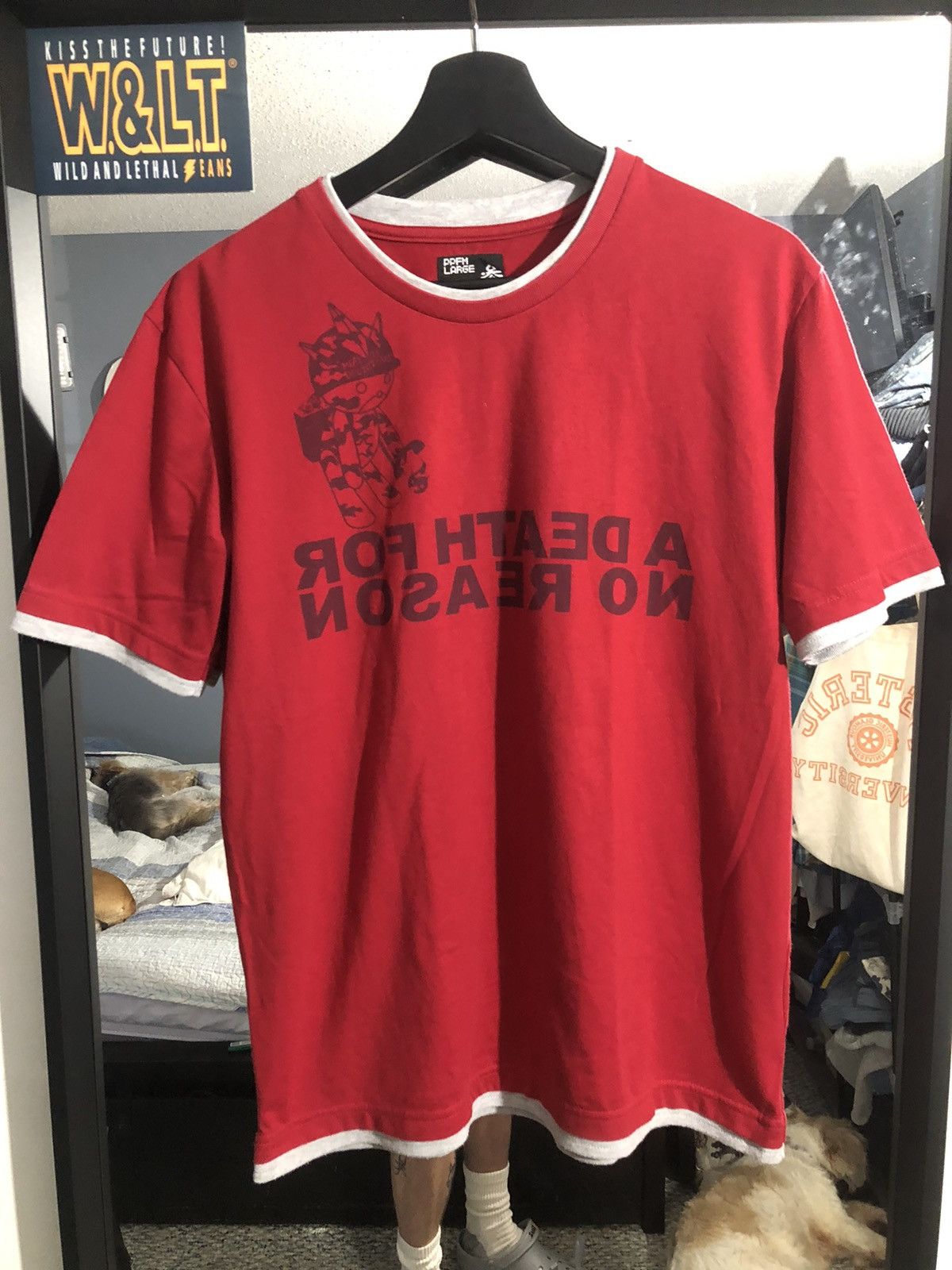Ppfm A Death For No Reason Shirt Large Hoodie, Sweatshirt | FlexRushtees.com