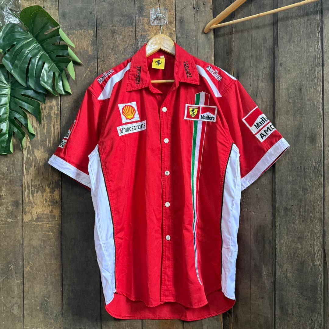 Vintage Ferrari F1 Racing Shirt Hoodie, Sweatshirt | FlexRushtees.com