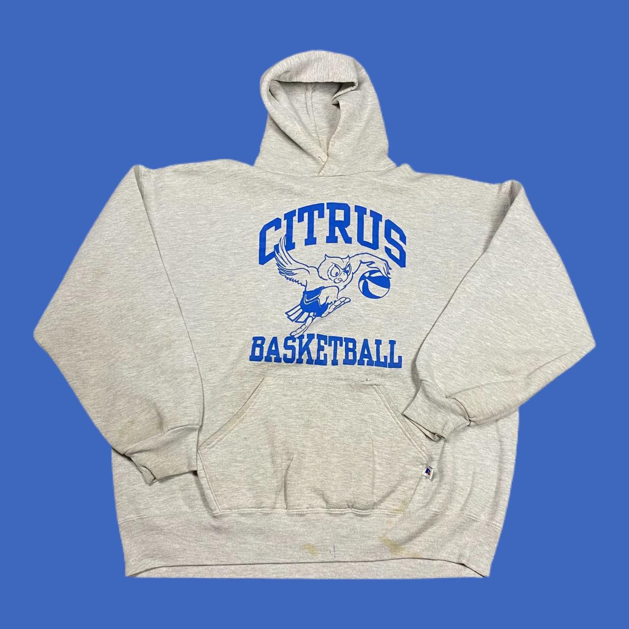 Vintage Russell Athletic Citrus Basketball Hoodie