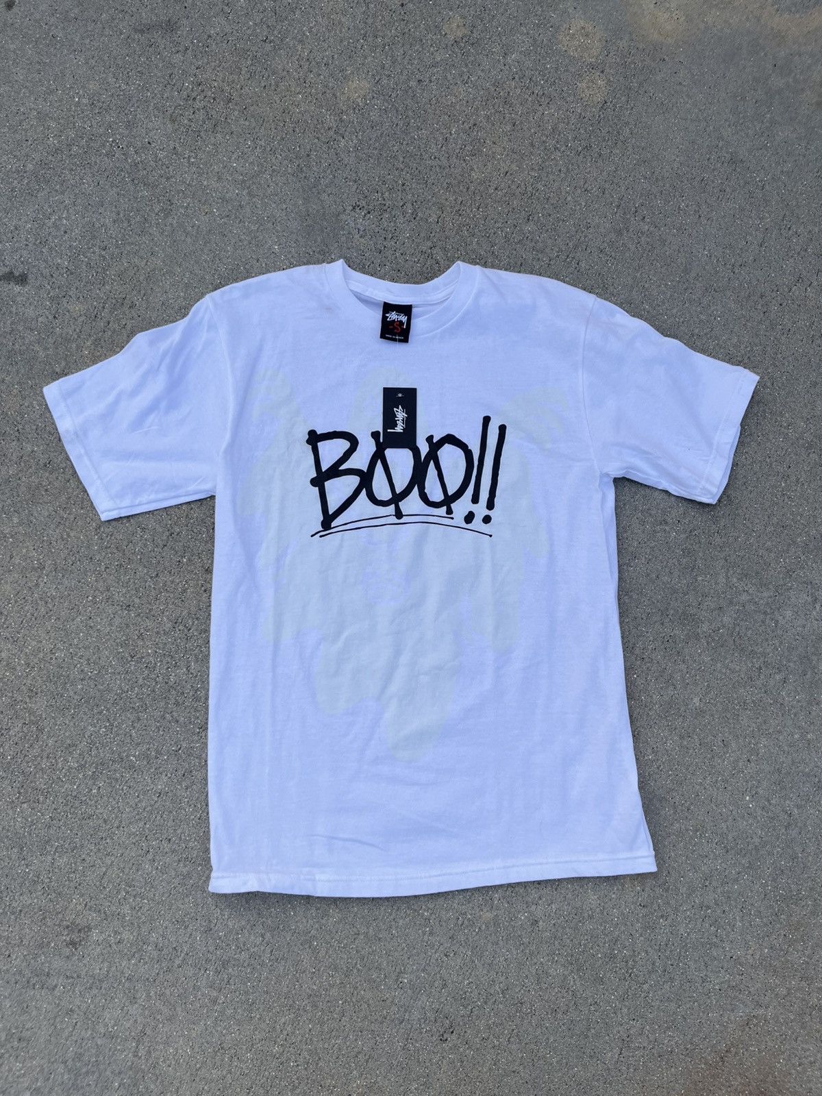 Vintage Stussy Boo Halloween Exclusive Vintage Rare Tee