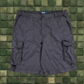 Vintage Chaps Cargo Shirt Mens Medium Blue Nylon Outdoor Hiking Camping Comfortable Hoodie, Sweatshirt | FlexRushtees.com