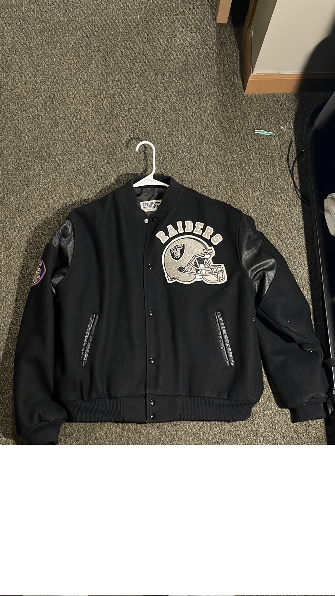 Chalk Line Vintage 1980 S Raiders All Black Chalk Line Varsity