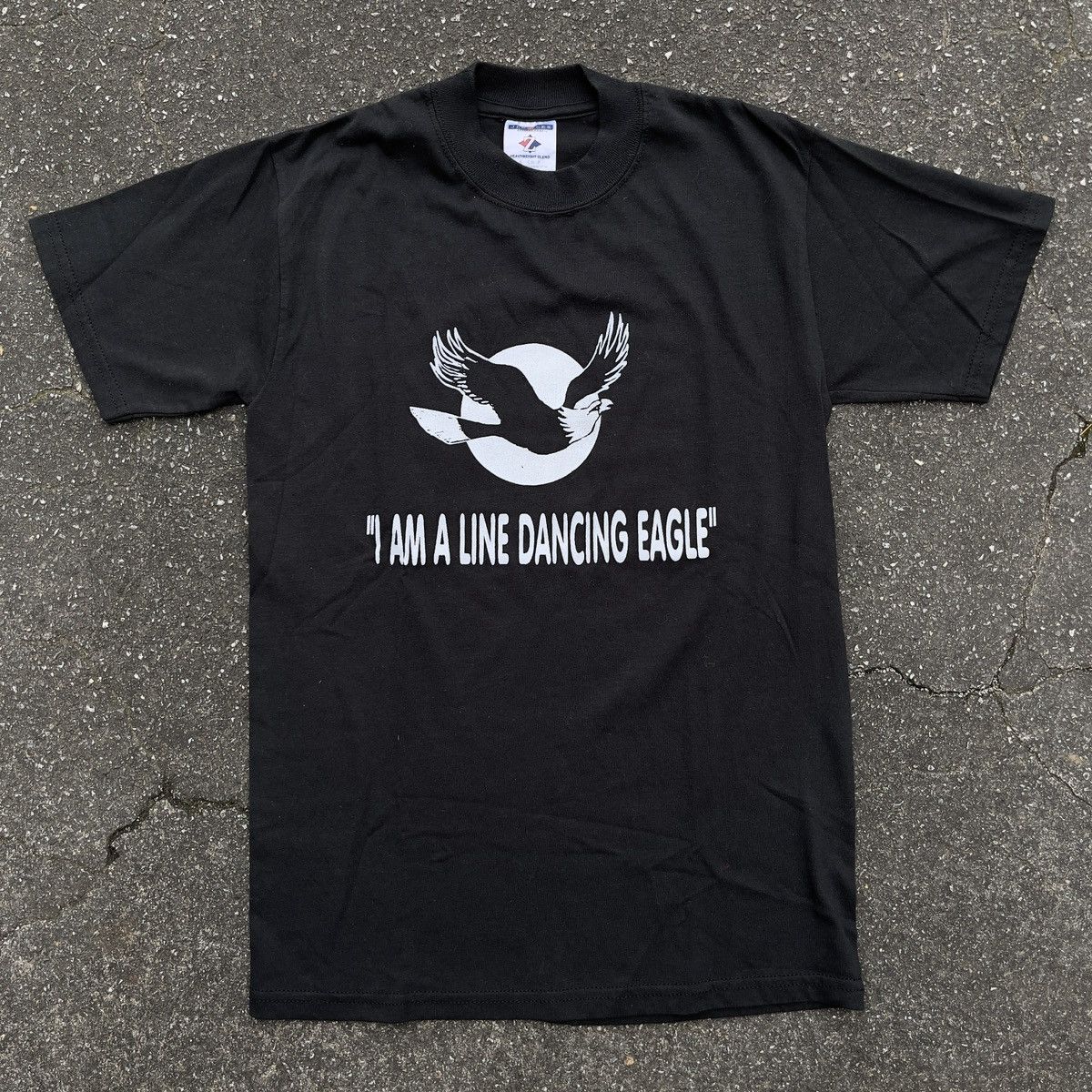 Vintage Line Dancing Eagle Jerzees Shirt