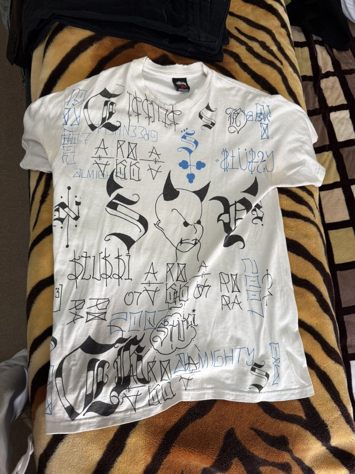 Stussy Vintage Tattoo Shirt Hoodie, Sweatshirt | FlexRushtees.com