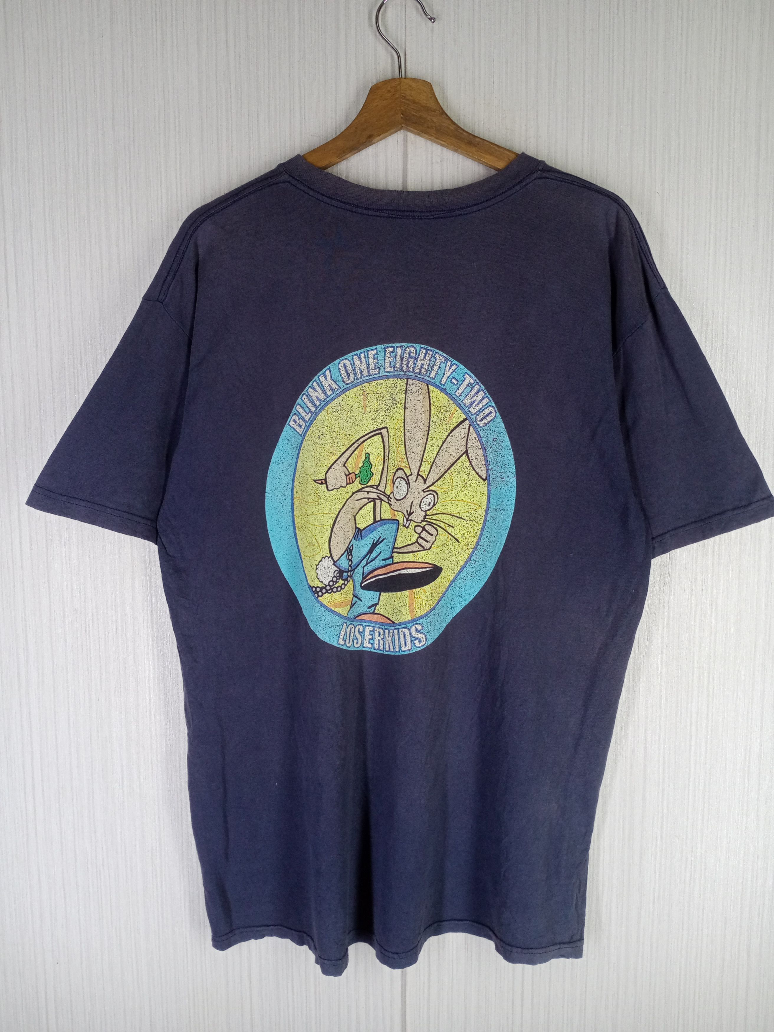 Band Tees Rare Vintage 1999 Blink 182 Loser Kids Tour Tshirt Hoodie, Sweatshirt | FlexRushtees.com