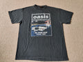 Other Oasis Be Here Now Tour Graphic T Shirt Large Faded Black Hoodie, Sweatshirt | FlexRushtees.com