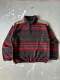 Vintage Sunset Shirts Canada Navajo Aztec Fleece Pullover