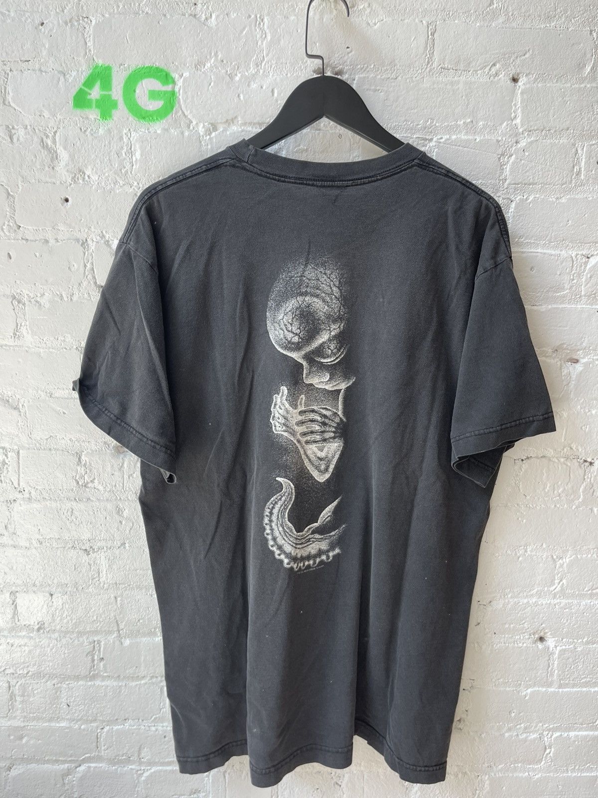 Vintage 90s Tool Alien Sun Thrashed Faded Shirt 4gseller Hoodie, Sweatshirt | FlexRushtees.com