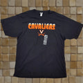 Ncaa Vintage Virginia Cavaliers Men S Xl Football Ncaa Retro T Shirt Black College School Sports Y2k Hoodie, Sweatshirt
