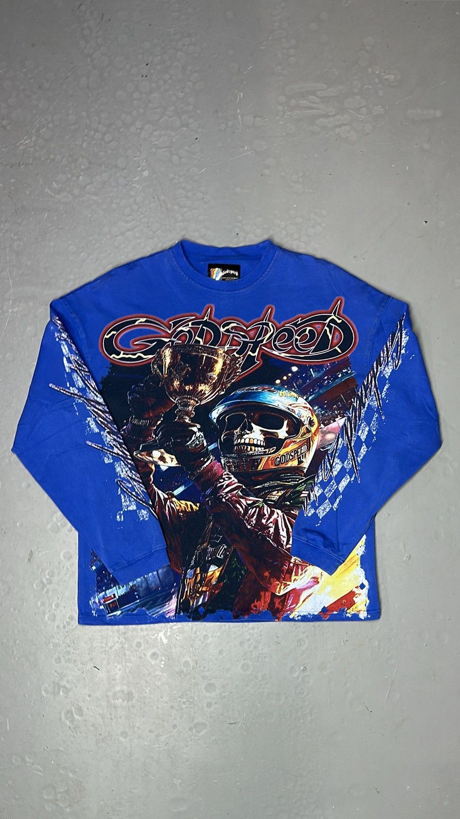 Godspeed Podium Dreams Long Sleeve Blue Size Xxl