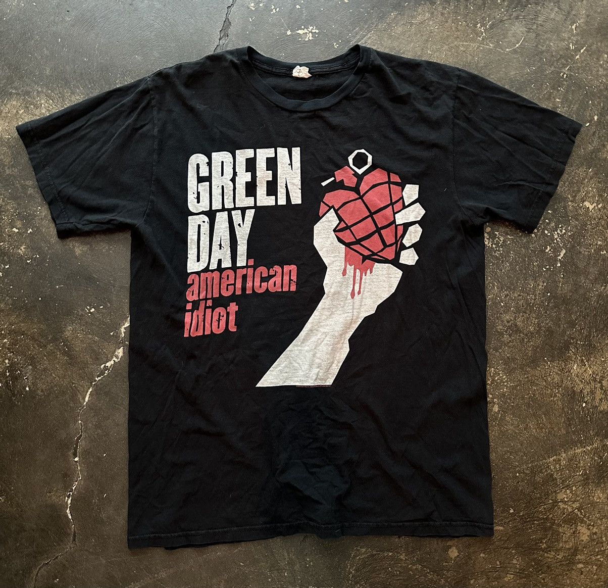 Vintage 2010 Green Day American Idiot Black Concert Band Tee Hoodie, Sweatshirt | FlexRushtees.com