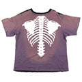 Kapital Skeleton Tee Purple Navy Hoodie, Sweatshirt | FlexRushtees.com