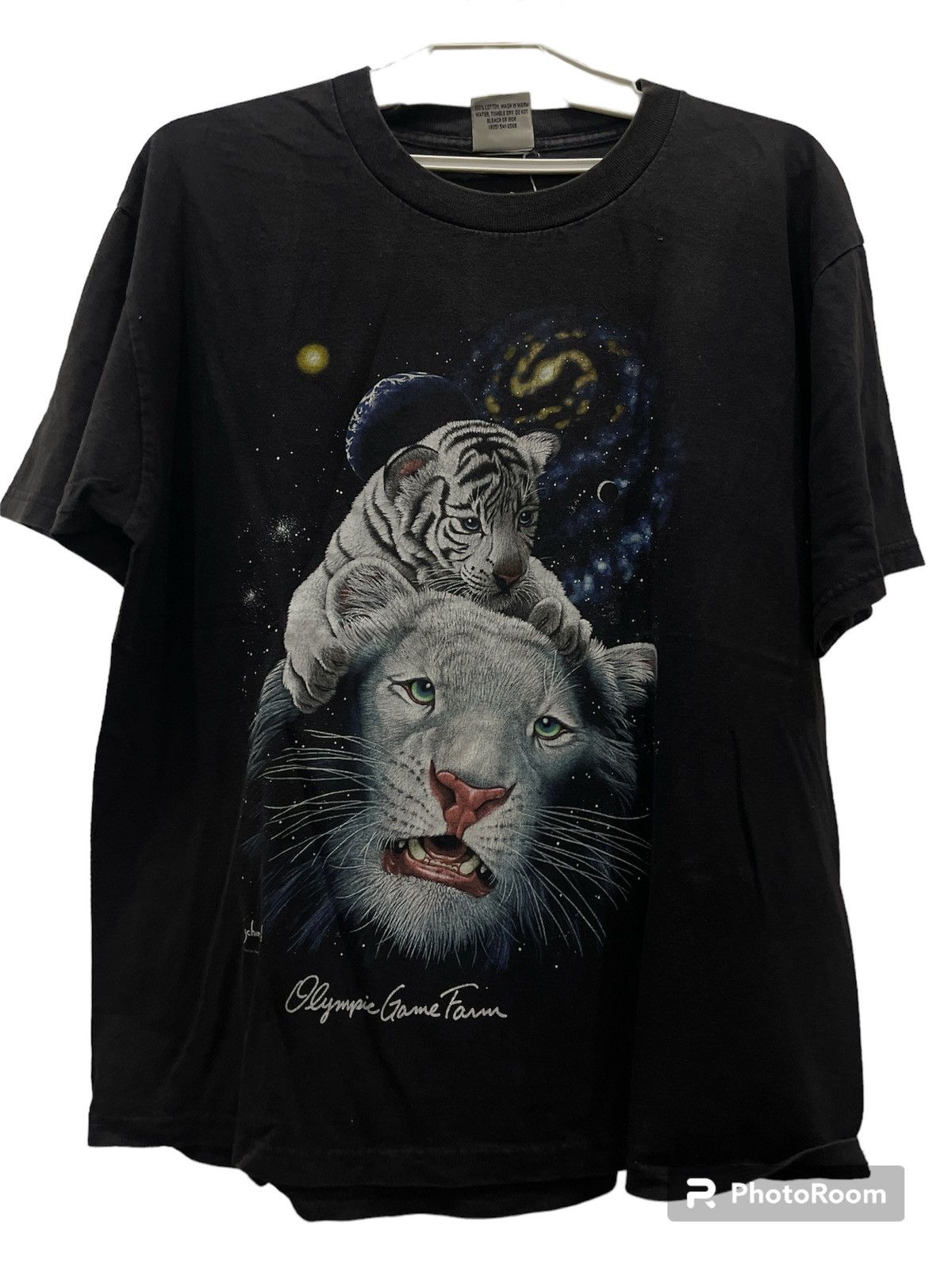 Vintage Animal Tee White Tiger Y2k Nature Hoodie, Sweatshirt | FlexRushtees.com