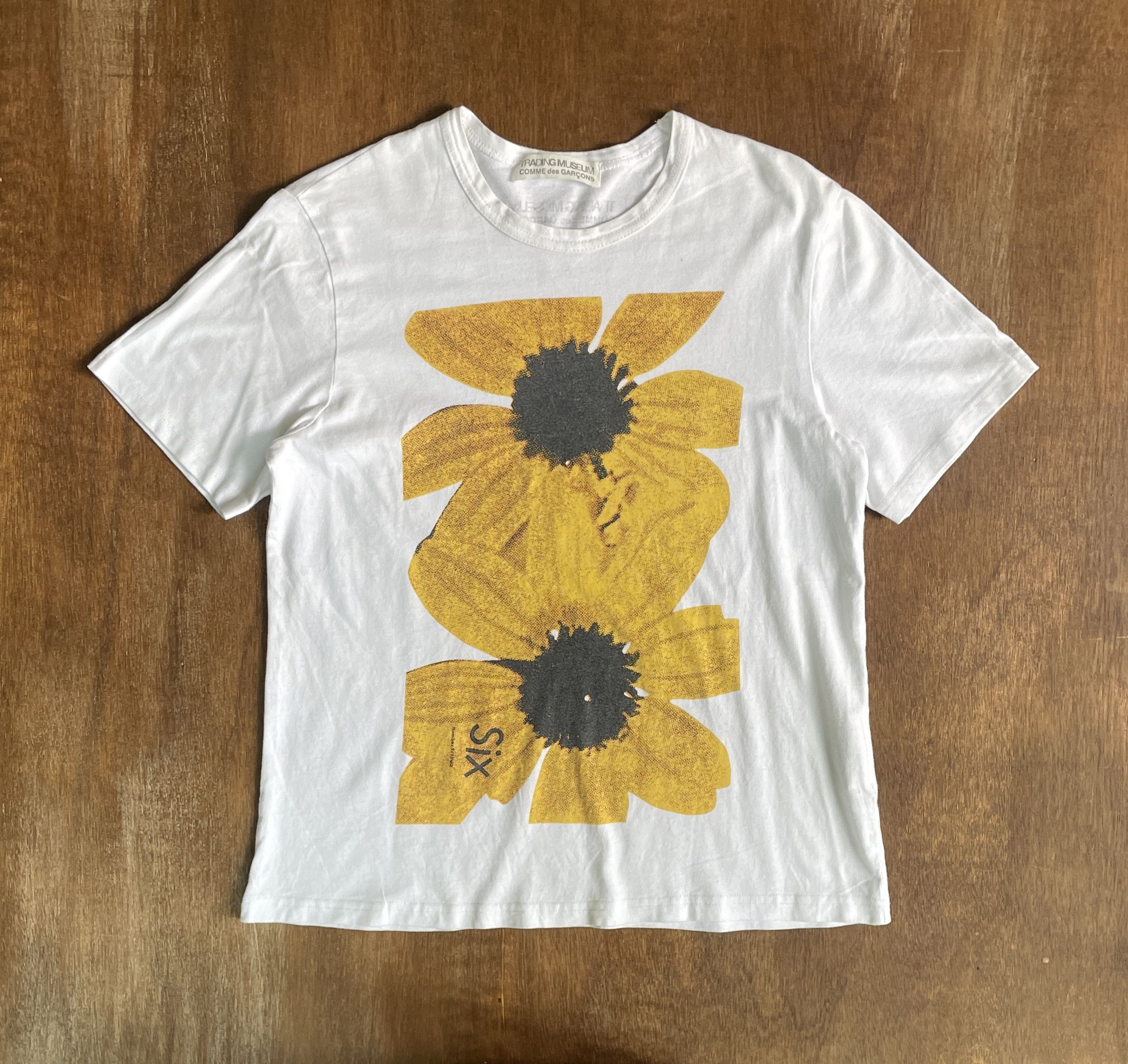 Des Garcons Comme Des Garcons Sunflowers Trading Museum Tee