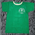 Vintage Fun Tees 70s Soccer Jersey Boys Medium Green Activewear Youth Soccer Club Retro Spor