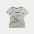 Gabbana Dolce Gabbana Suddenly This Summer Graphic Tee Hoodie, Sweatshirt | FlexRushtees.com