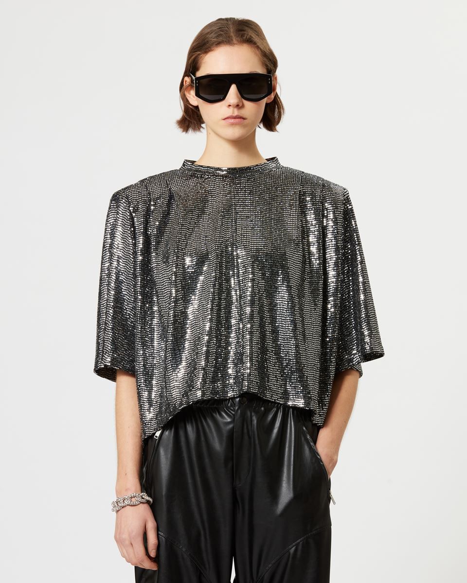 Isabel Marant Etoile Silver Top T-Shirts, Hoodie, Sweatshirt | AU16VibeMintTees.com