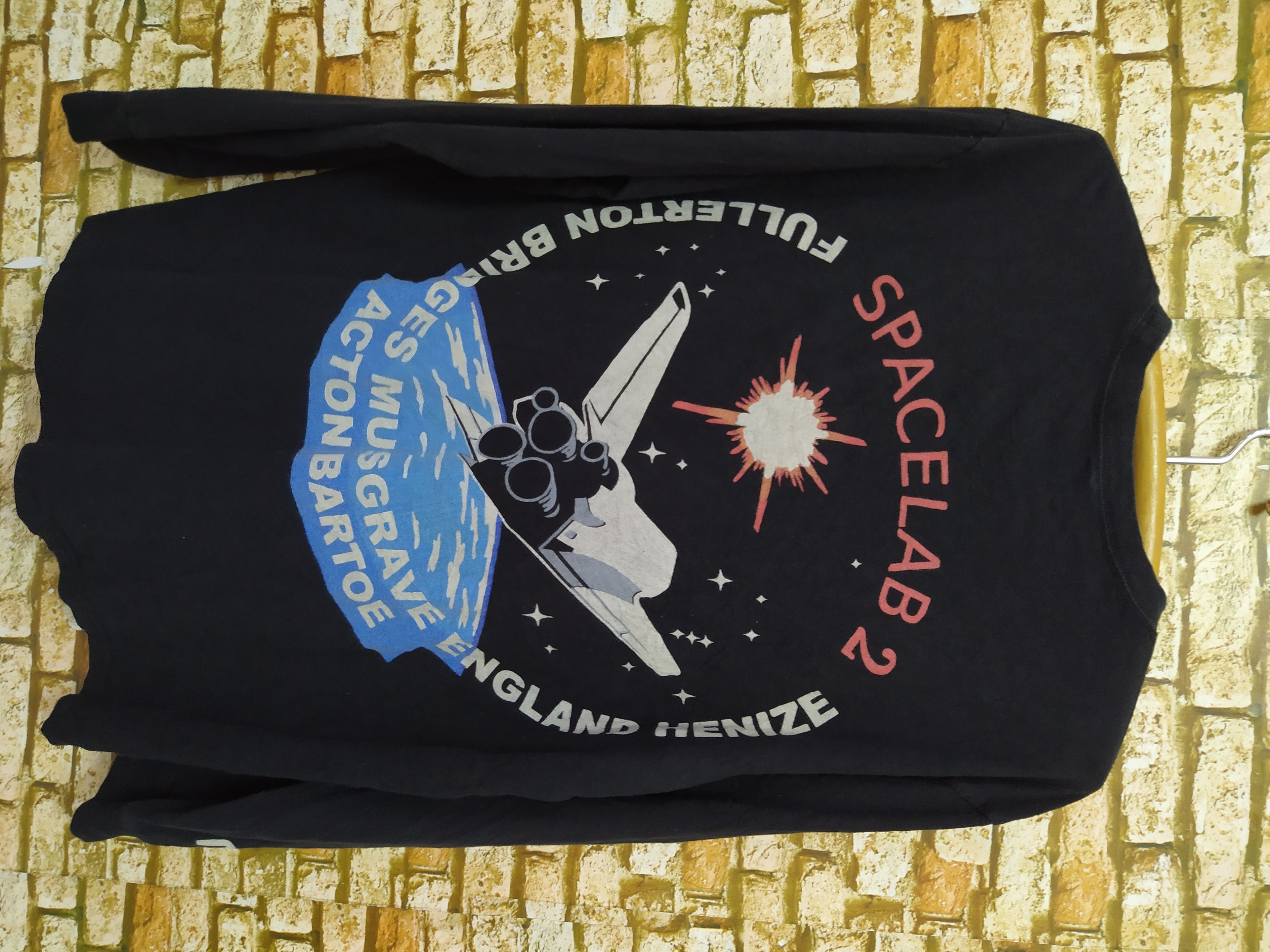 Nasa Space Lab 2 Buzz Aldrin Shirt B511