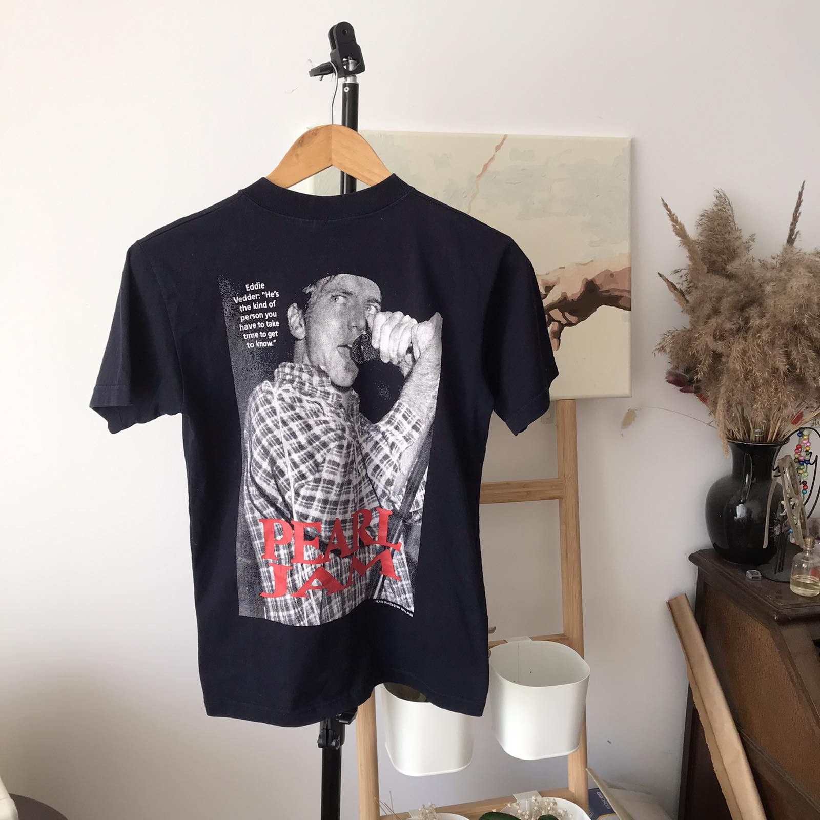 Vintage 1995 Pearl Jam Vitalogy Band Tee Sz S Hoodie, Sweatshirt | FlexRushtees.com