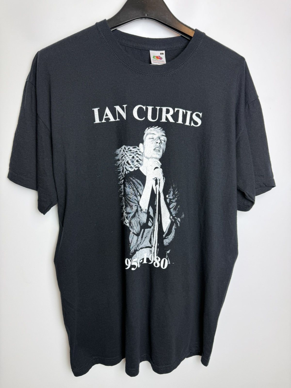 Band Tees Ian Curtis Tribute Joy Division Vjntage Merch Postpunk Hoodie, Sweatshirt | FlexRushtees.com