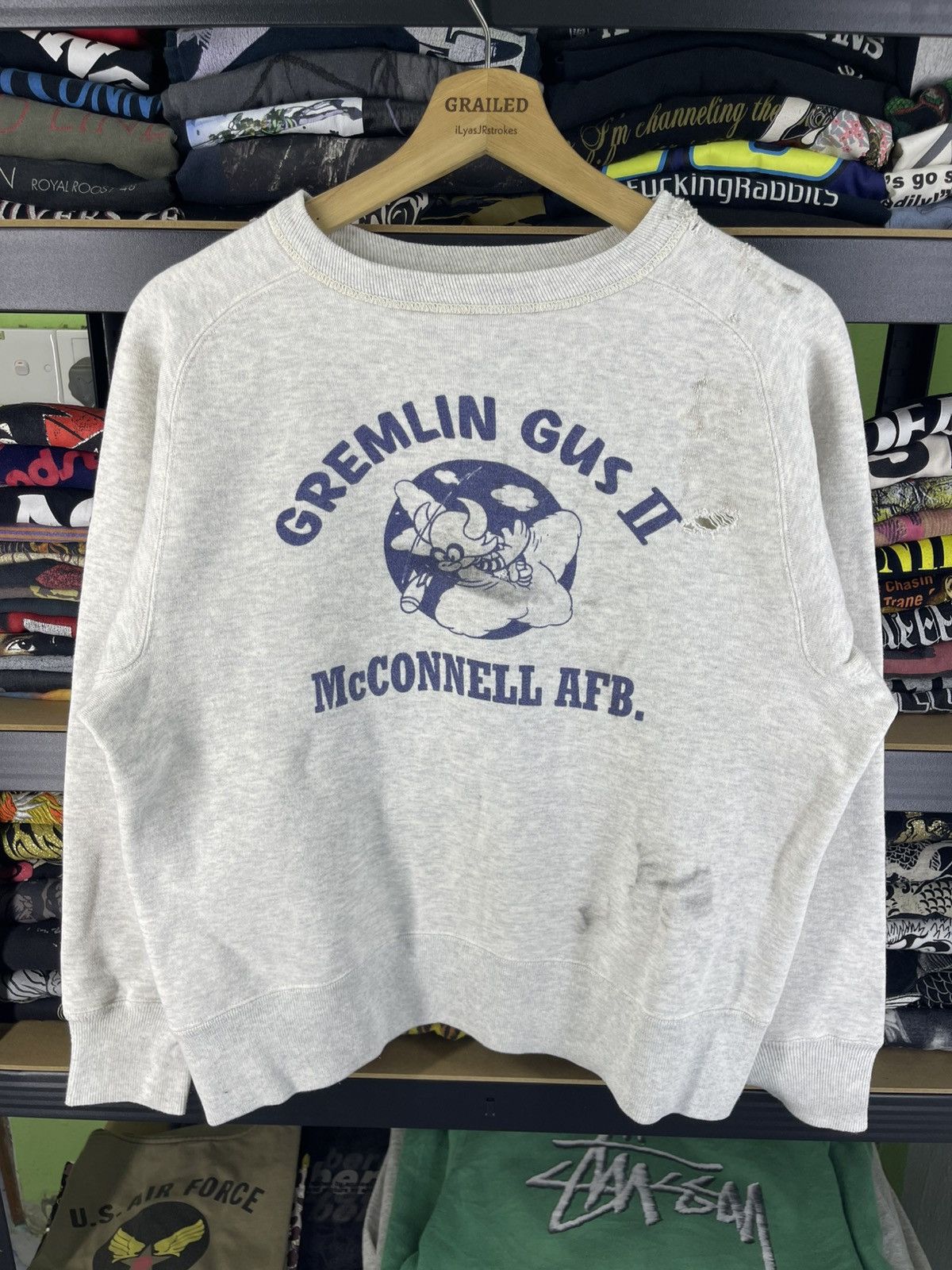 Buzz Rickson S Vintage Gremlin Gus Ii Mcconnell Afb Toyo Enterprise