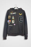 Clothsurgeon Custom Patch Hoodie Black Size S T-Shirts, Sweatshirt | FlexRushtees.com