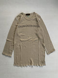 Japanese Brand Vintage Burnout Tribal Longsleeve Tee Ifsixwasnine Style