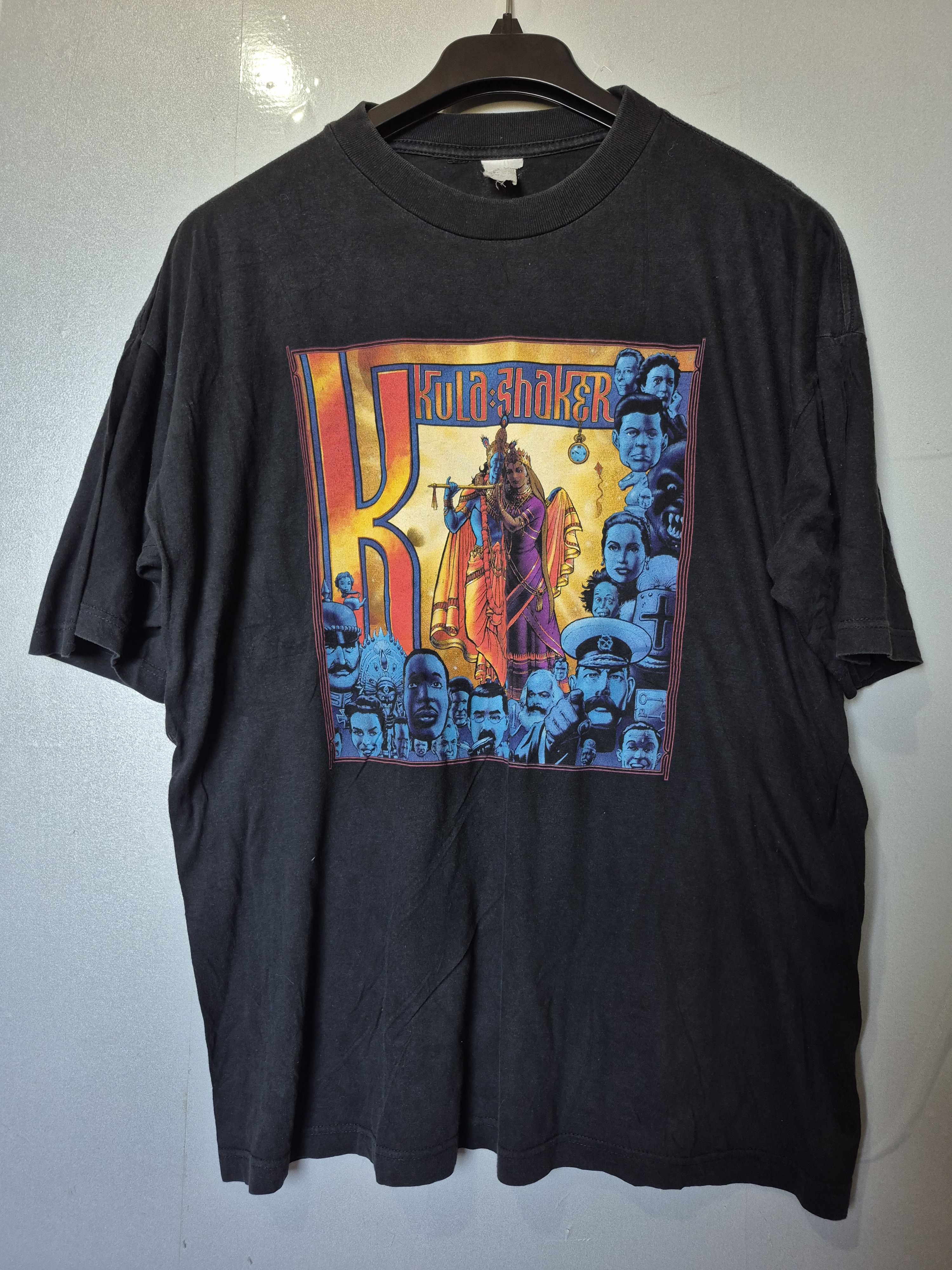 Other Vintage Band Kula Shaker 1996 T Shirt Xl European Hoodie, Sweatshirt | FlexRushtees.com