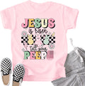 Kids Easter Shirts Happy Easter Day T-Shirt Jesus Tee Tops