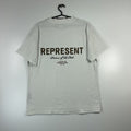 Represent Clo White Boxy T Shirt Tee Represent Owner S Club Hoodie, Sweatshirt | FlexRushtees.com
