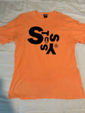 Orange Stussy Tee Hoodie, Sweatshirt | FlexRushtees.com