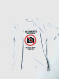 Vetements No Photography Short Sleeve Tee Hoodie, Sweatshirt | FlexRushtees.com
