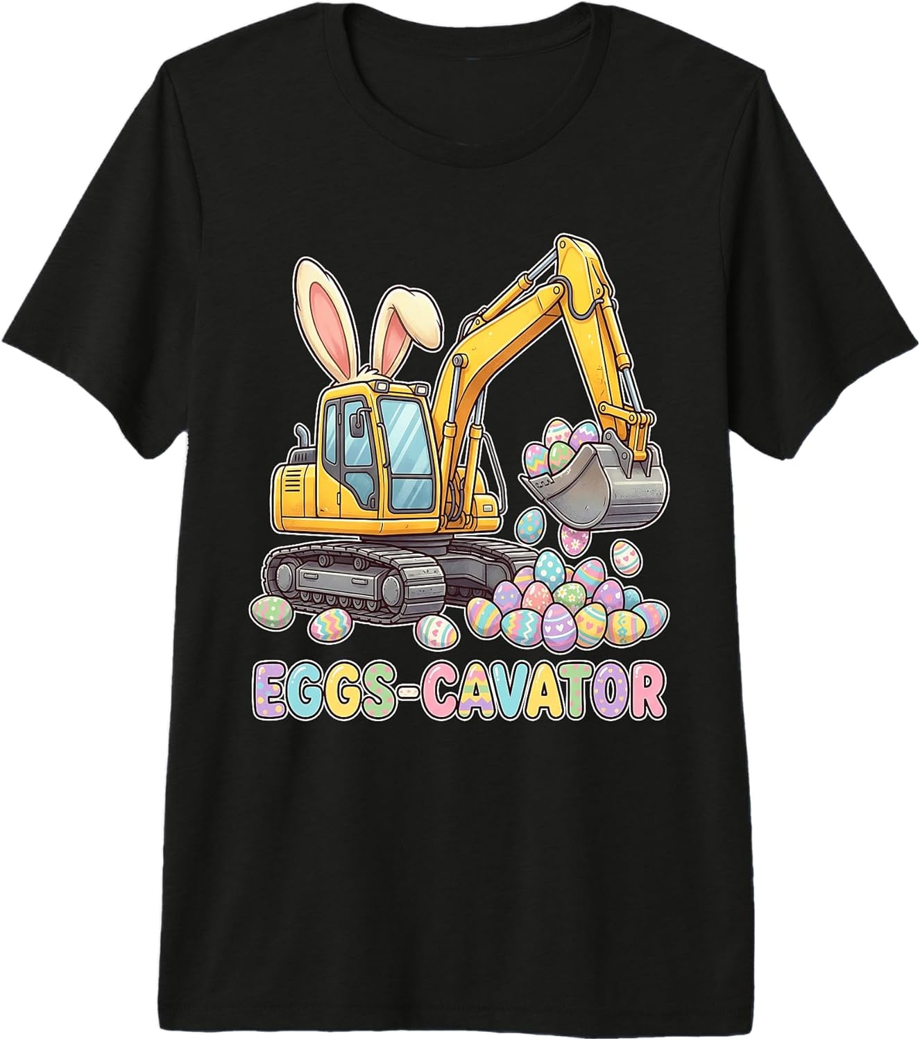 Funny Eggs-Cavator Excavator Bunny Eggs