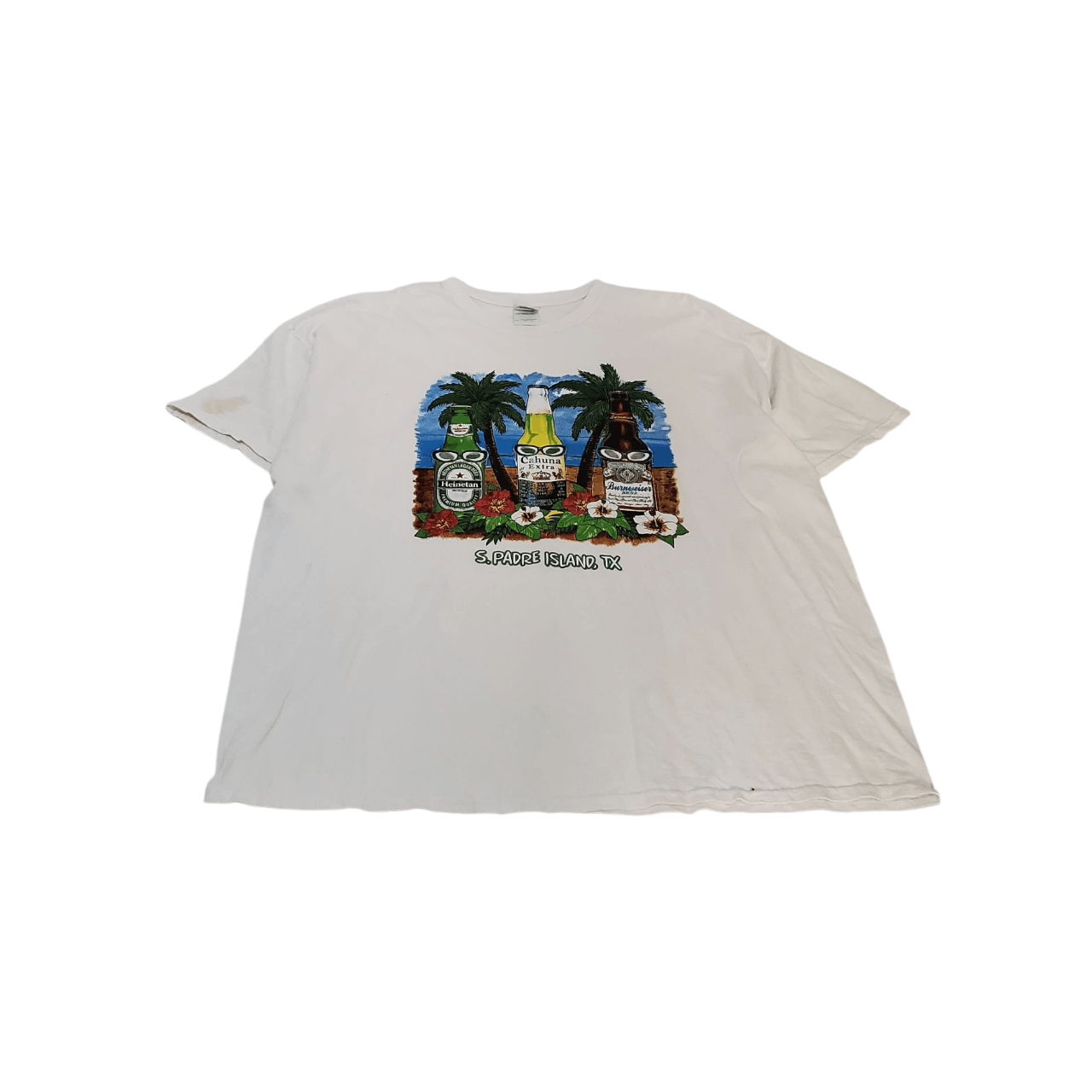 Vintage Y2k Beer Funny Parody Beach T Shirt Bunweiser