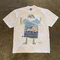 Vintage White Washed Retro Fun Boy Print T Shirt Hoodie, Sweatshirt | FlexRushtees.com