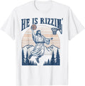 Basketball He Is Rizzin' Easter Jesus Christian