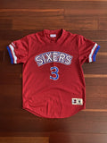 Nba Mitchell Ness Sixers Iverson Jersey Shirt Hoodie, Sweatshirt | FlexRushtees.com