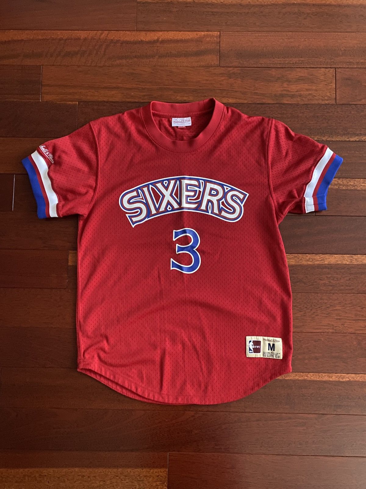 Nba Mitchell Ness Sixers Iverson Jersey Shirt Hoodie, Sweatshirt | FlexRushtees.com