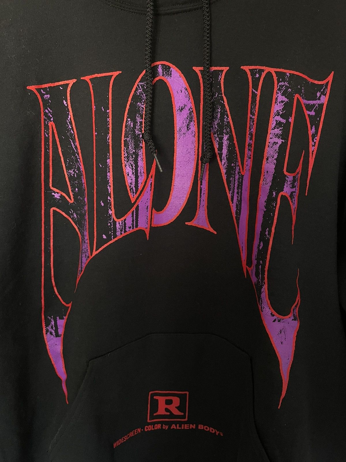 Lil Peep Alien Body Alone Hoodie