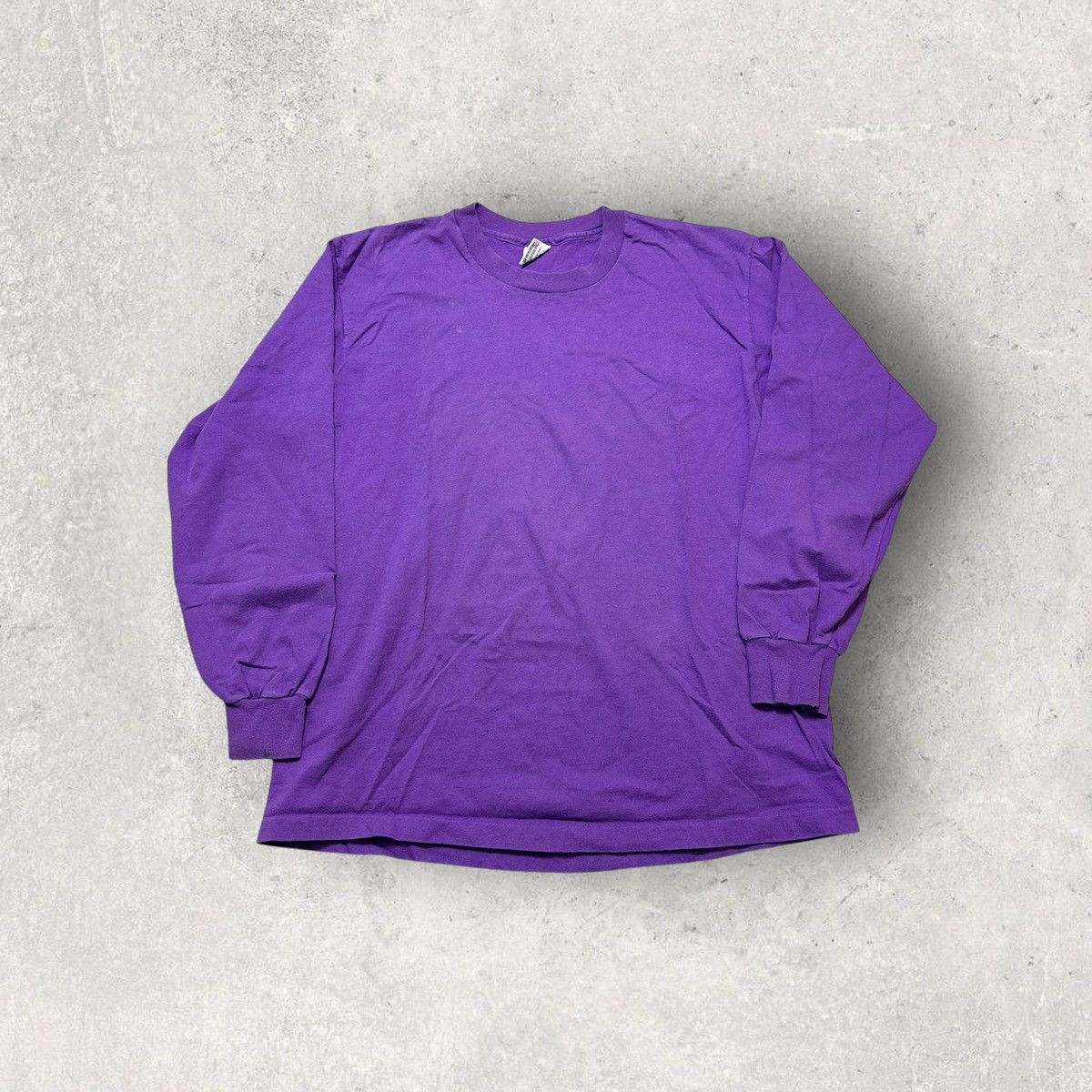 Vintage Anvil Long Sleeve Blank Tee