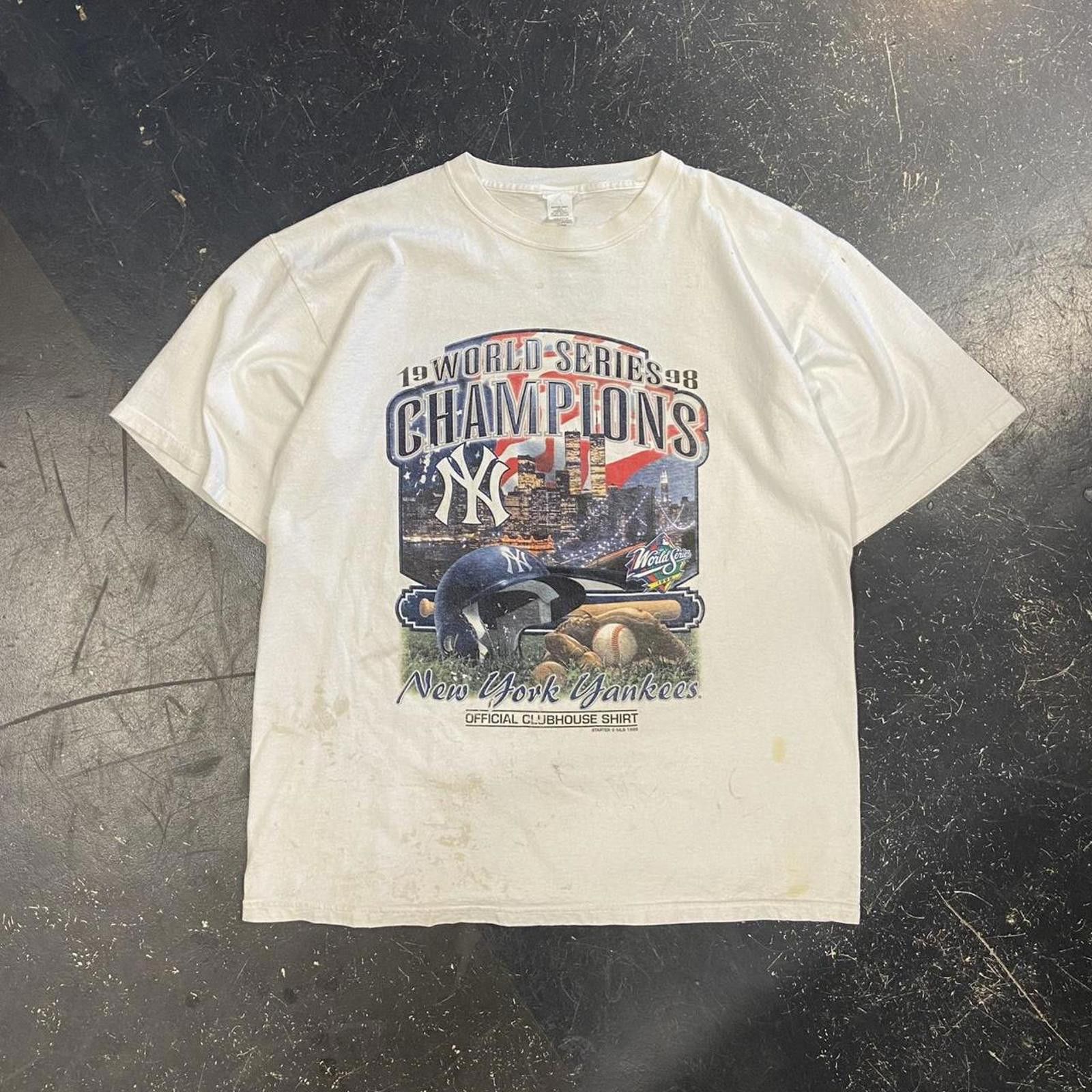 Vintage 1998 Starter New York Yankees Championship Tee