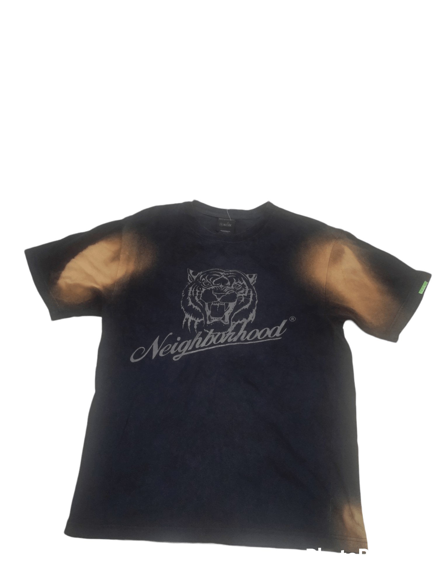 Neighborhood Bleached Tee Hoodie, Sweatshirt | FlexRushtees.com