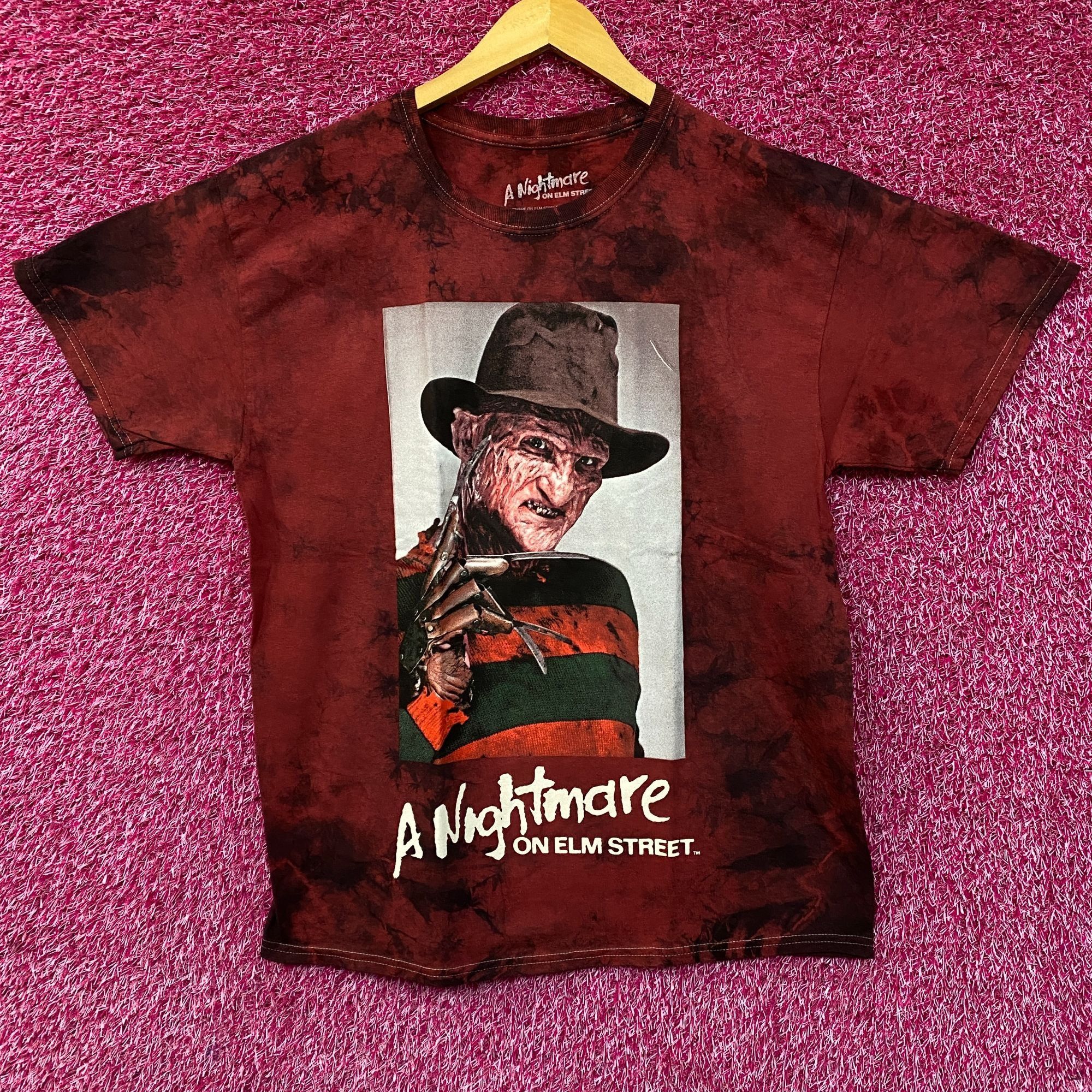 Other Freddy Krueger A Nightmare On Elm Street Tie Dye T Shirt Lar