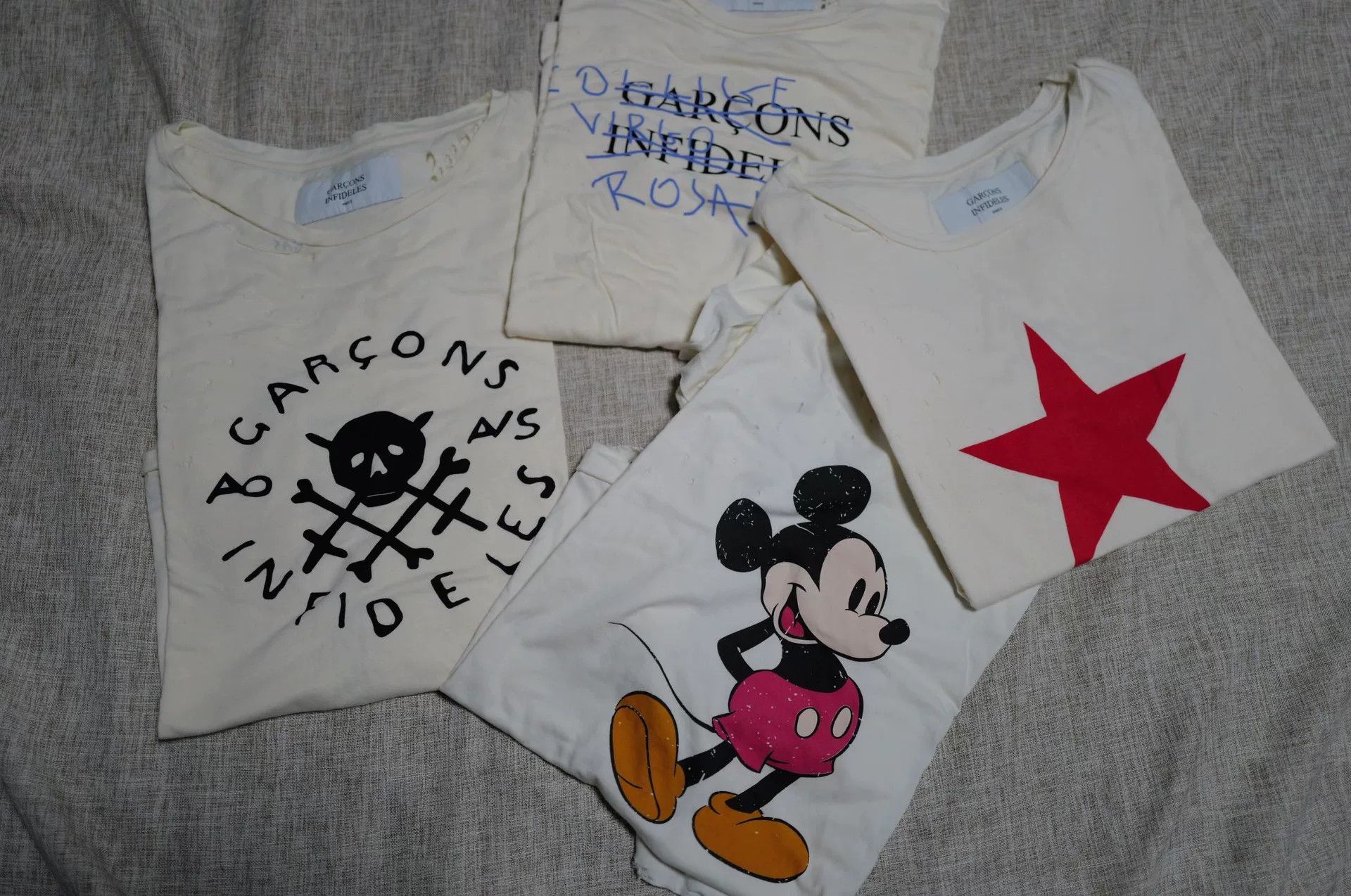 Infideles Garcons Infideles Distressed T Shirt Hoodie, Sweatshirt | FlexRushtees.com