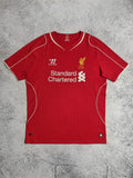 Liverpool Fc Warrior Home Shirt 2013 14 Standard Chartered