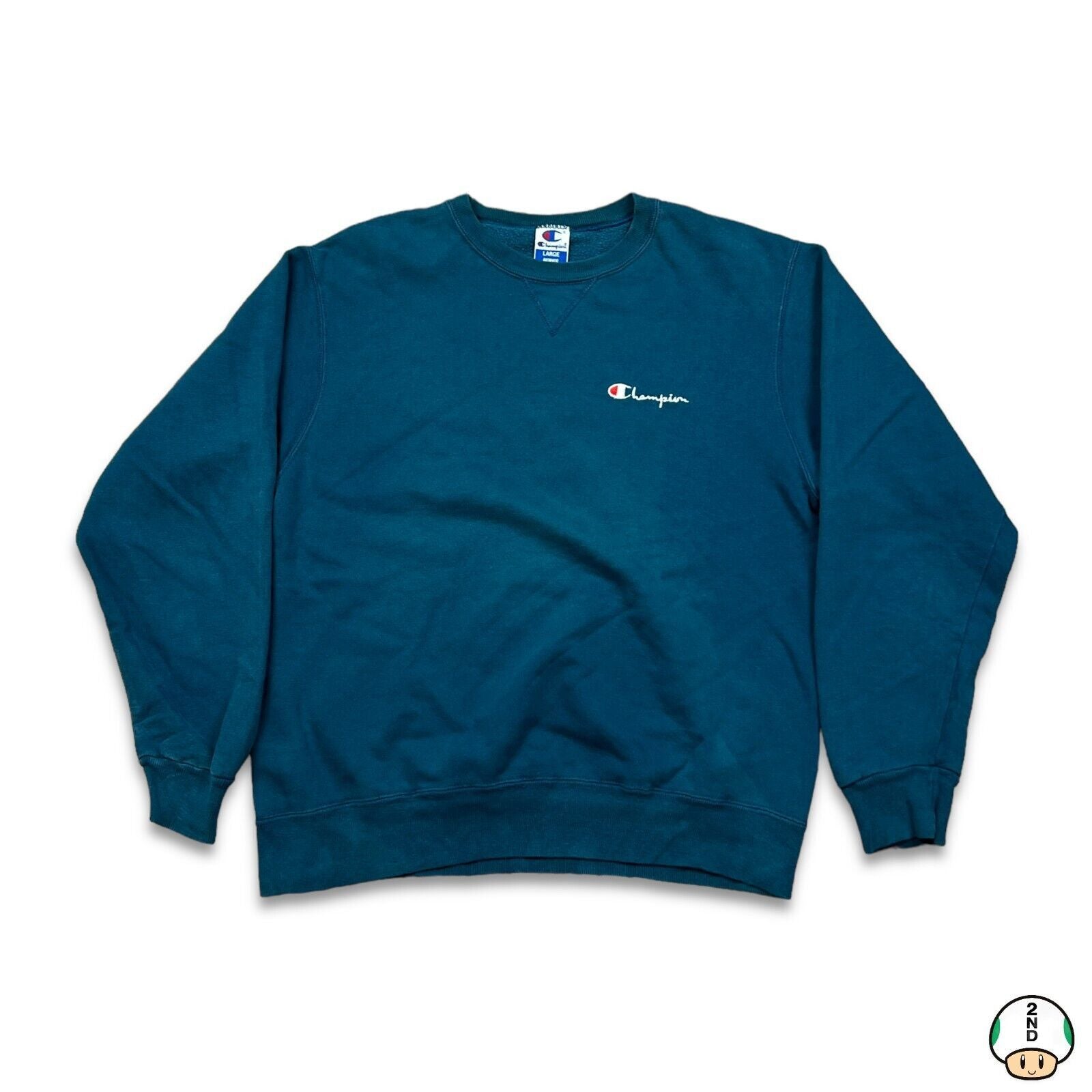 Vintage Champion Sweatshirt Large Usa Pullover 90s Crewneck T-Shirts, Hoodie | FlexRushtees.com