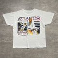 Vintage 1989 Ron Jon Pocket T Shirt Space Shuttle Nasa Graphic