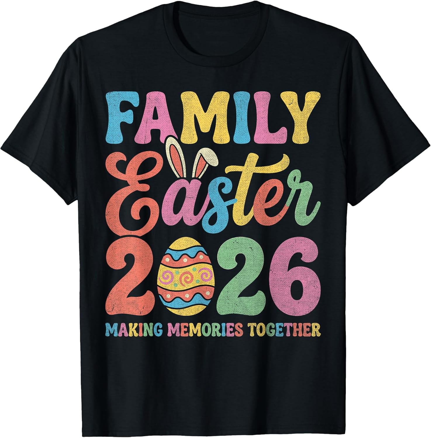 Making Memories Together Easter Day Family Bunny