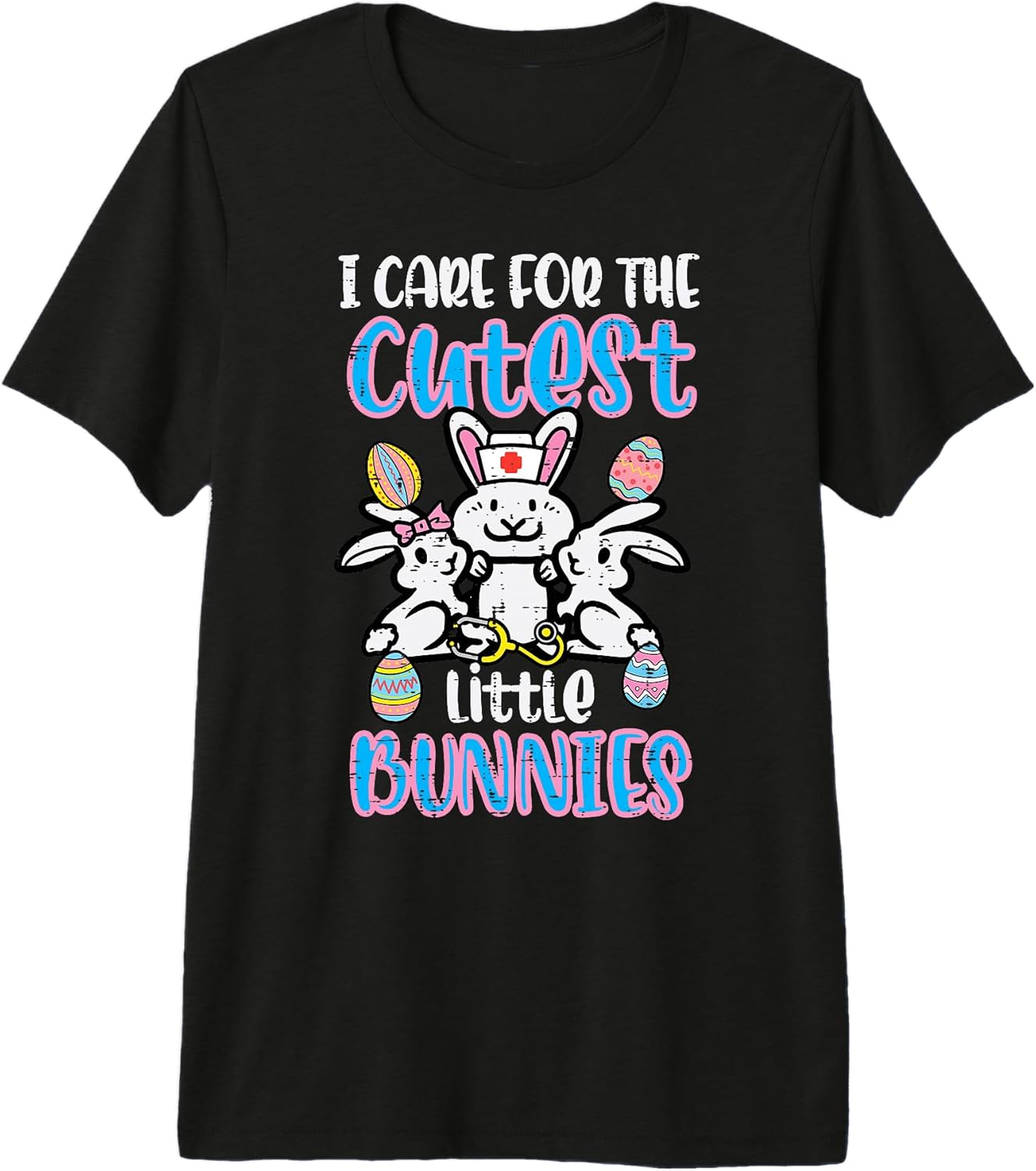Nurse Easter Scrub Top Women Gifts